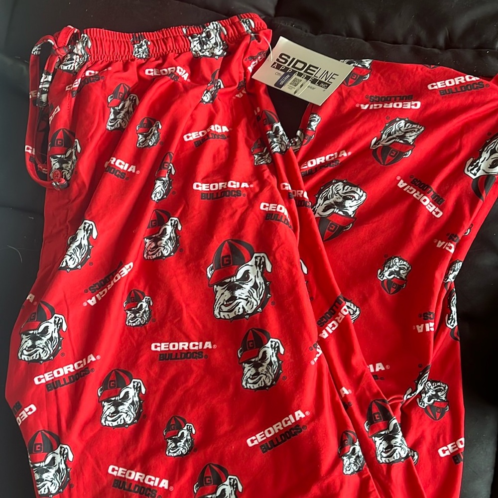 Georgia Lounge pants, XL, College product, new with tags